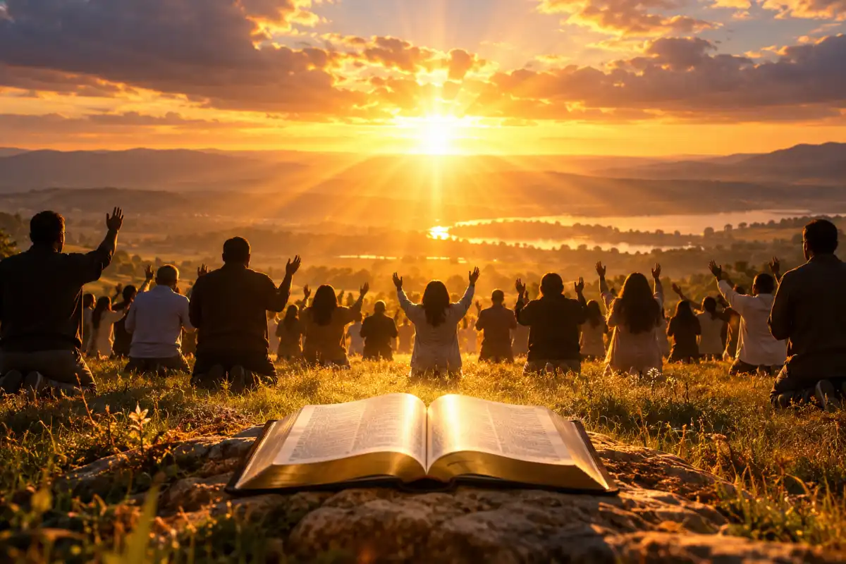Featured image for Bible Verse About Every Knee Will Bow