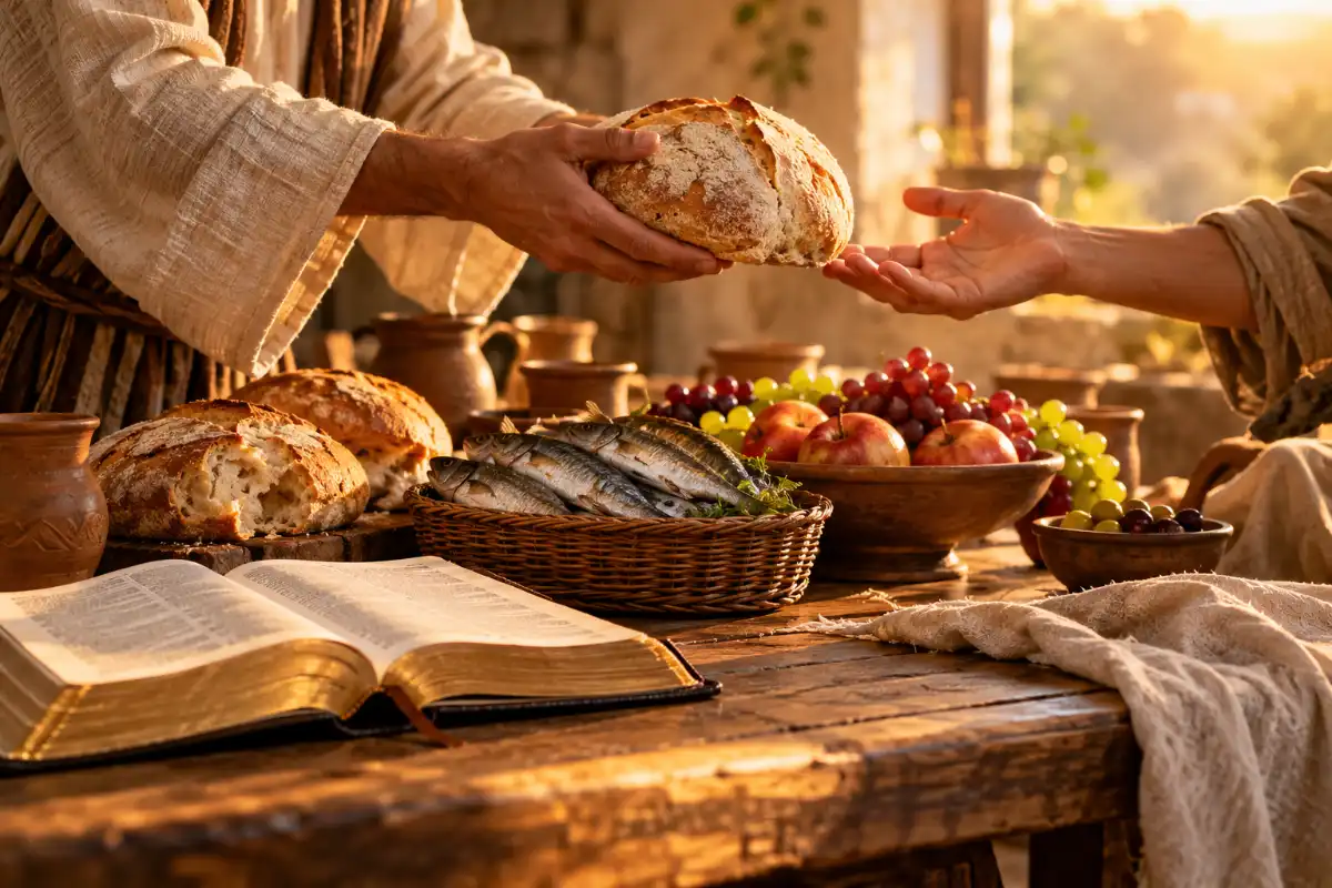 Featured image for Bible Verses About Feeding the Hungry