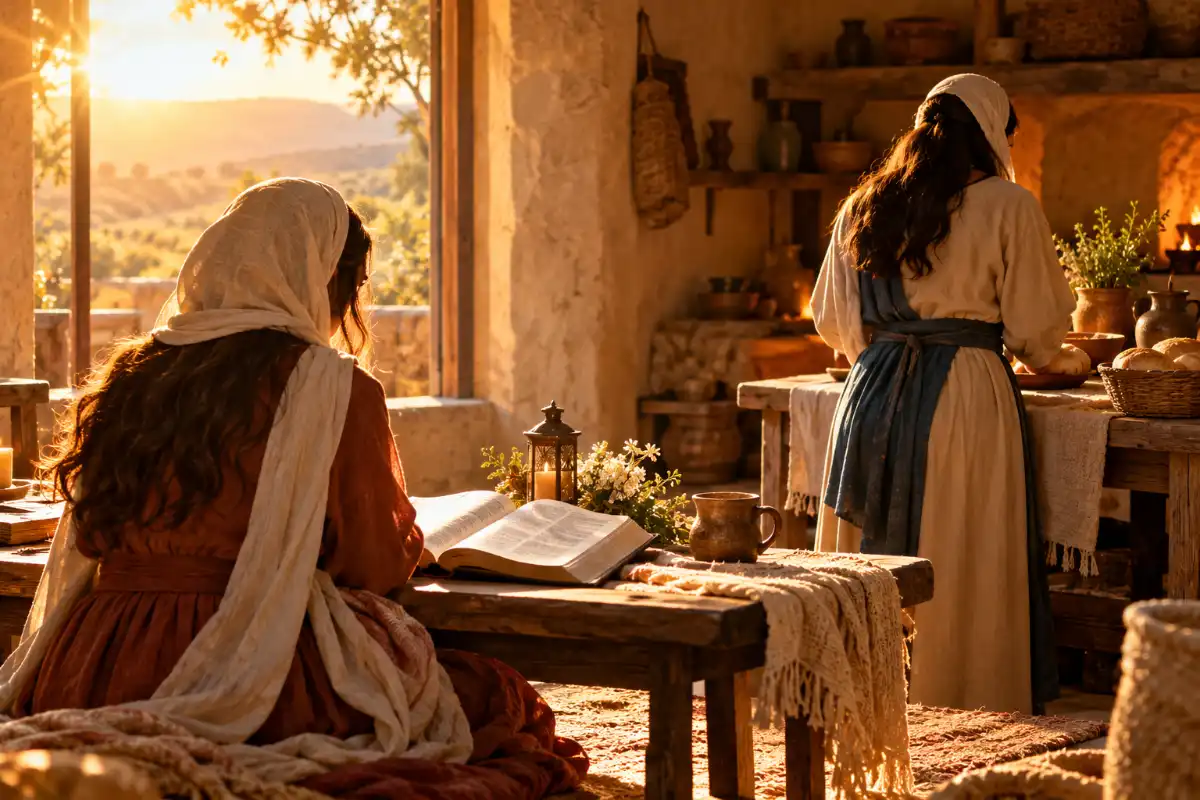 Featured image for Bible Verses About Martha and Mary