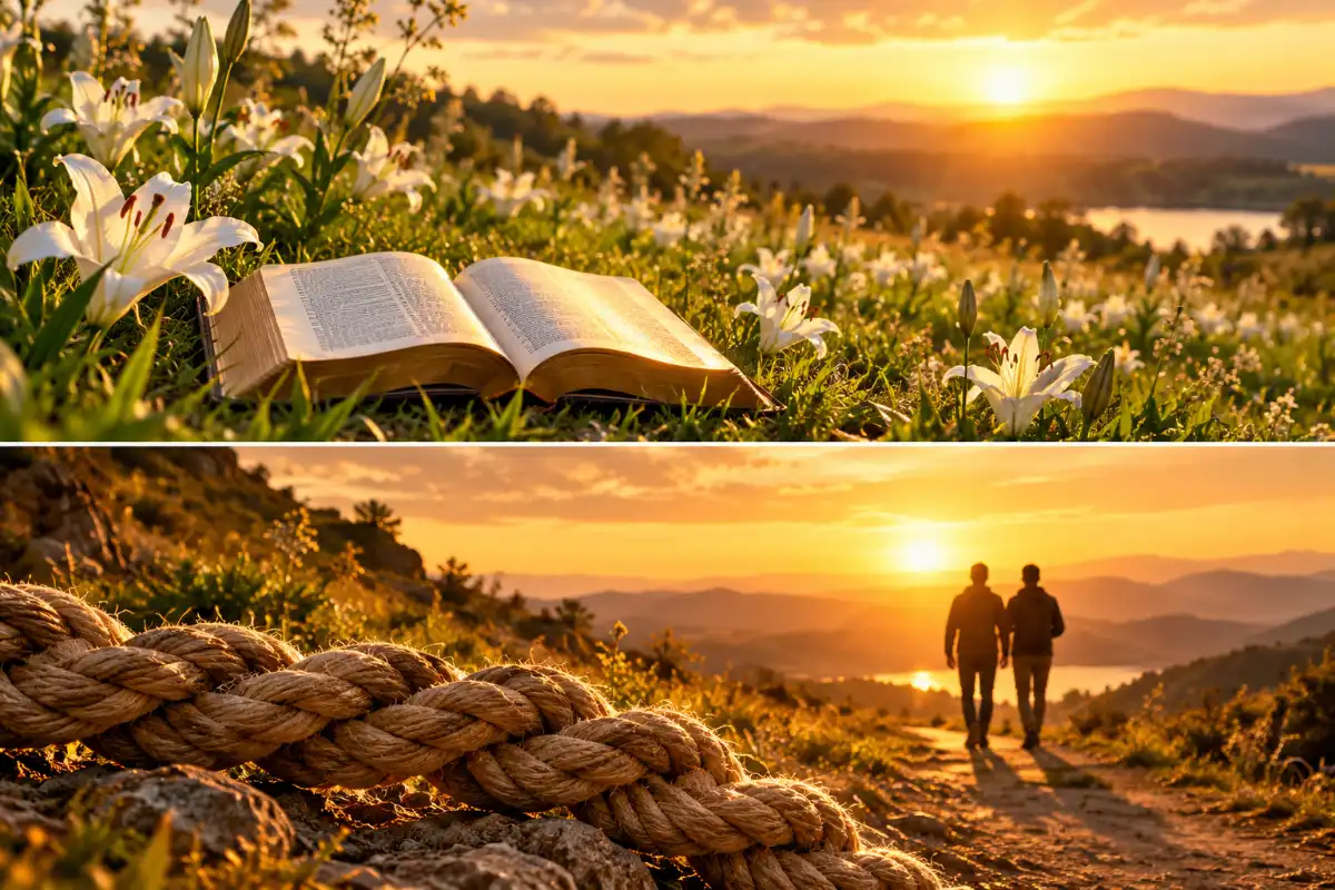 Featured image for Consider the Lilies Bible Verse